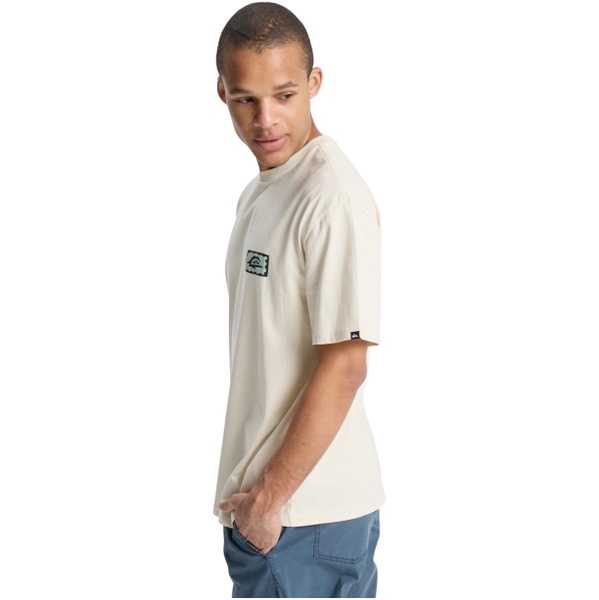 2026 Quiksilver Mens Serenity Splash T-Shirt EQYZT08300 - Bone White